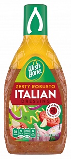Wish-Bone Dressing Zesty Robusto Italian 444ml