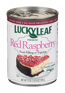 Lucky Leaf Fruit Filling Red Raspberry 595g