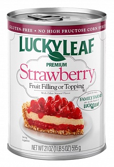 Lucky Leaf Fruit Filling Strawberry 595g