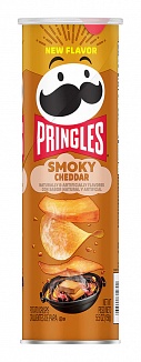 Pringles Smoky Cheddar 158g 