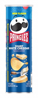 Pringles Sharp White Cheddar 158g 