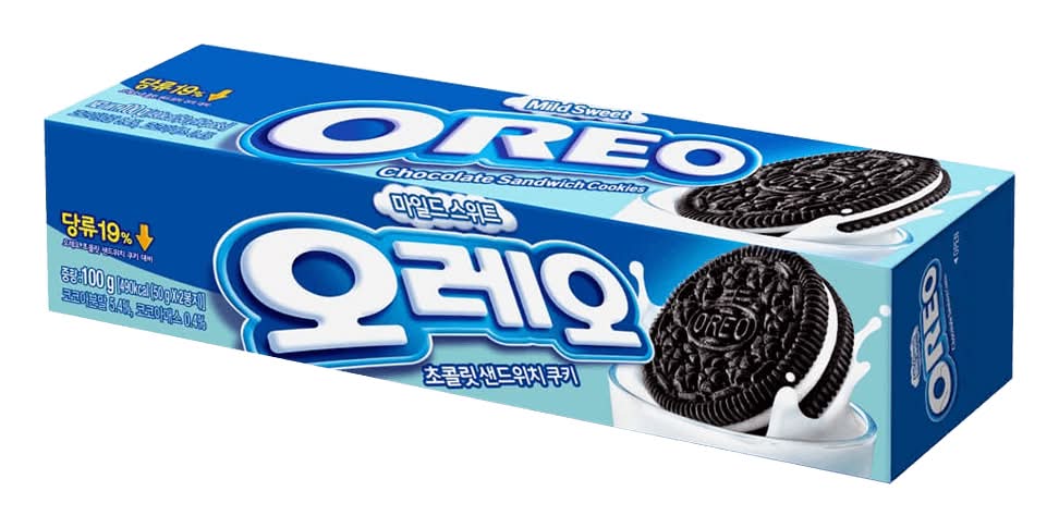 Oreo Original Cream Sandwich Cookies Lightly 100g