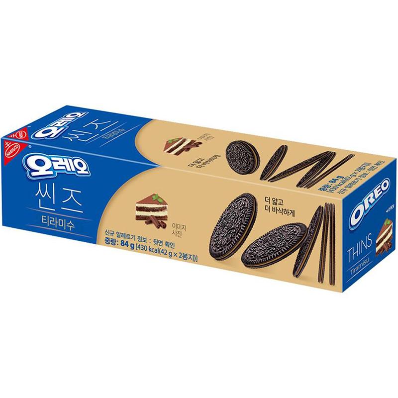 Oreo Thins Tiramisu Cream Cookies 84g