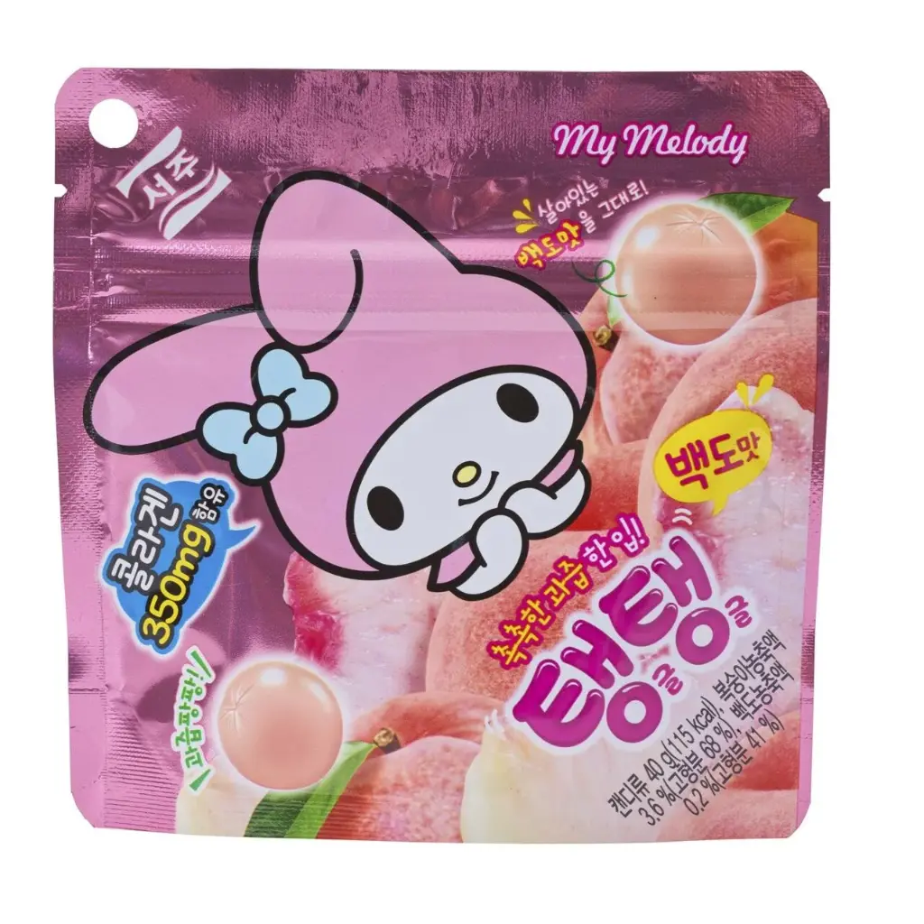 My Melody White Peach Gummy 40g