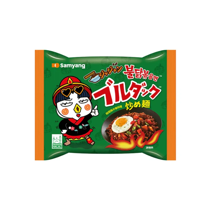 Samyang Jjajang Buldak Stir-Fried Noodles (Jap) 140g