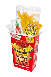 Zed Candy Screamers Gummy Fries Shake Box 70g