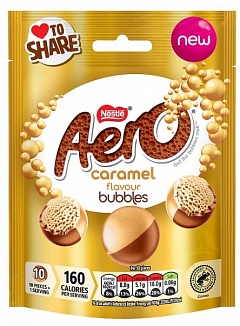 Aero Bubbles Caramel 92g