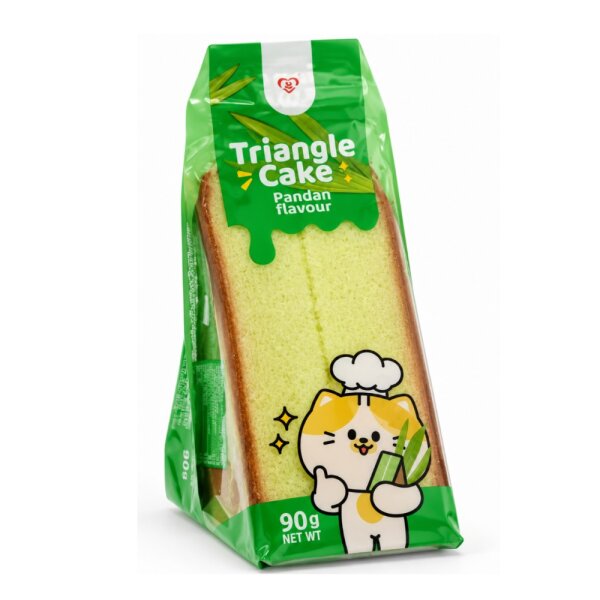 Tokimeki Triangle Sponge Cake Pandan 90g