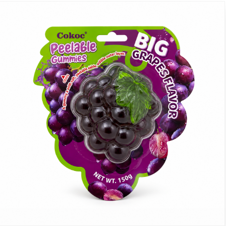  Cokoc Peeling Gummy Big Grape 150g