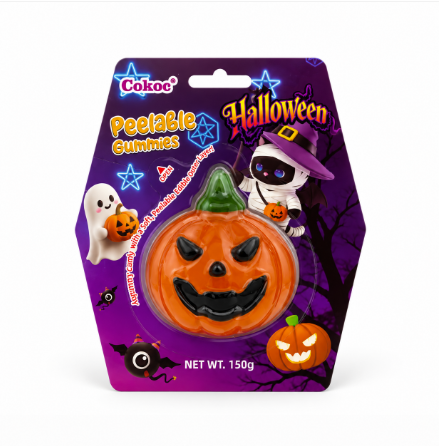Cokoc Peeling Gummy Mango Halloween 150g