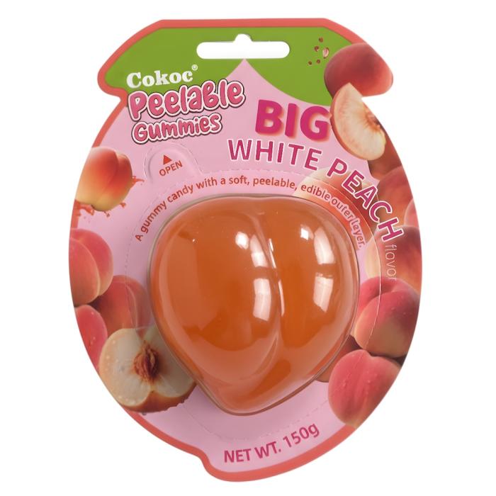 Cokoc Peeling Gummy Peach Xmas 150g