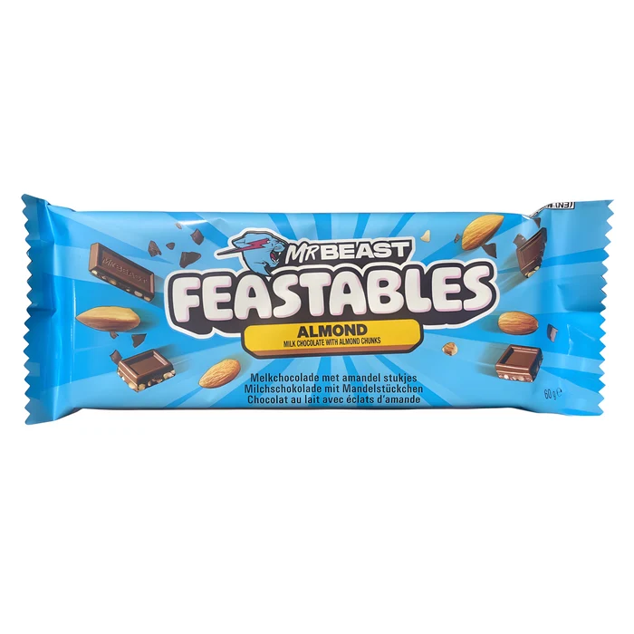 Mr Beast Almond Chocolate 60g