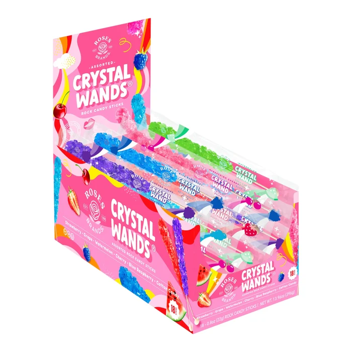 Crystal Wands Assorted Flavors 22g