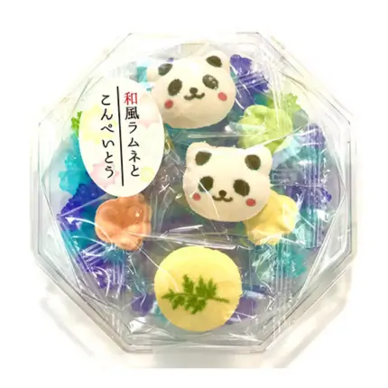 Ageo Kyoto Hand Made Ramune & Konpeito [Panda] 71g
