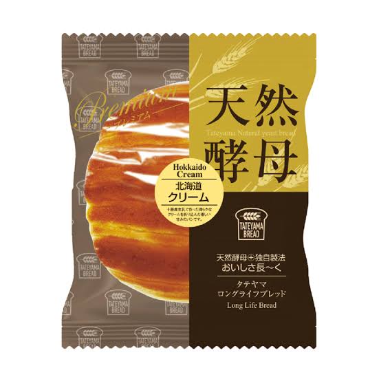Tokyo Natural Yeast Premium Bread Hokkaido Cream 95g 