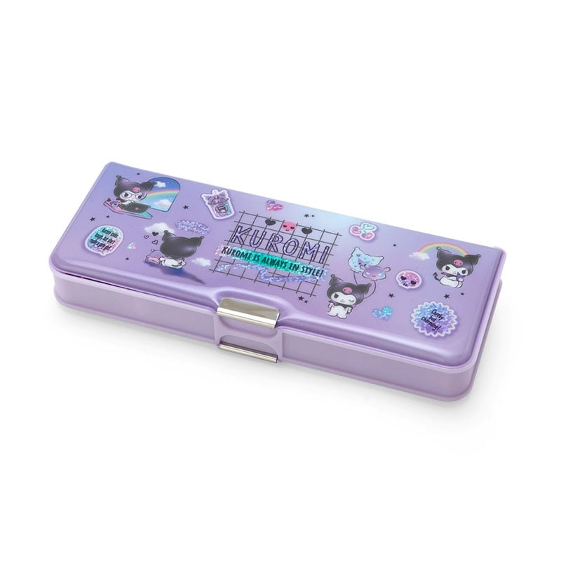 Sanrio Japan Kuromi Double-Sided Hologram Pencil Case