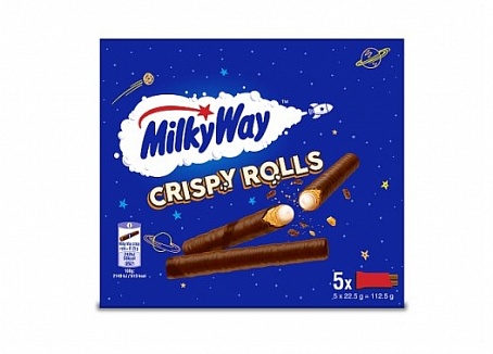 Milky Way Crispy Rolls 5 Pack 112g