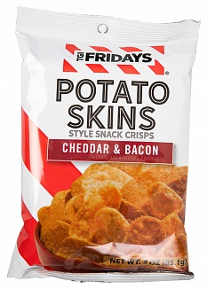 TGI Fridays Potato Skins Cheddar & Bacon 85g
