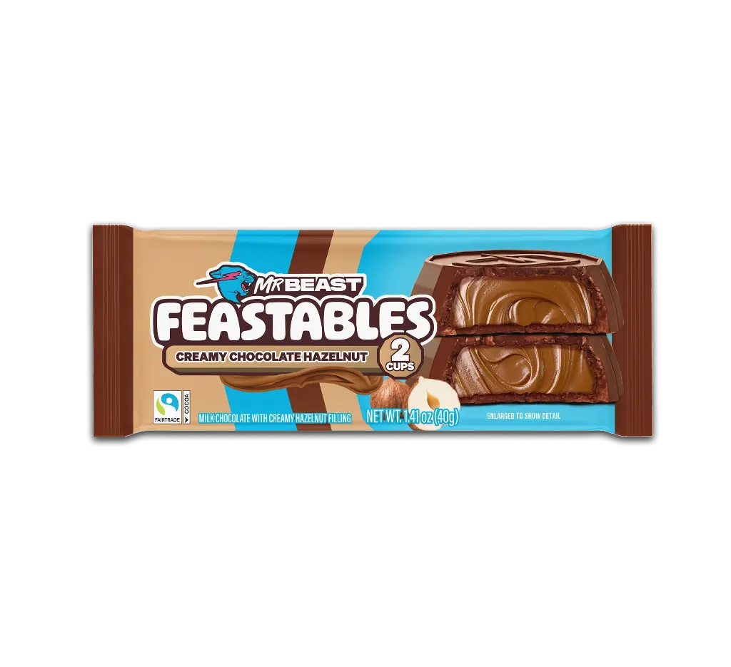 MrBeast Hazelnut Cups 40g