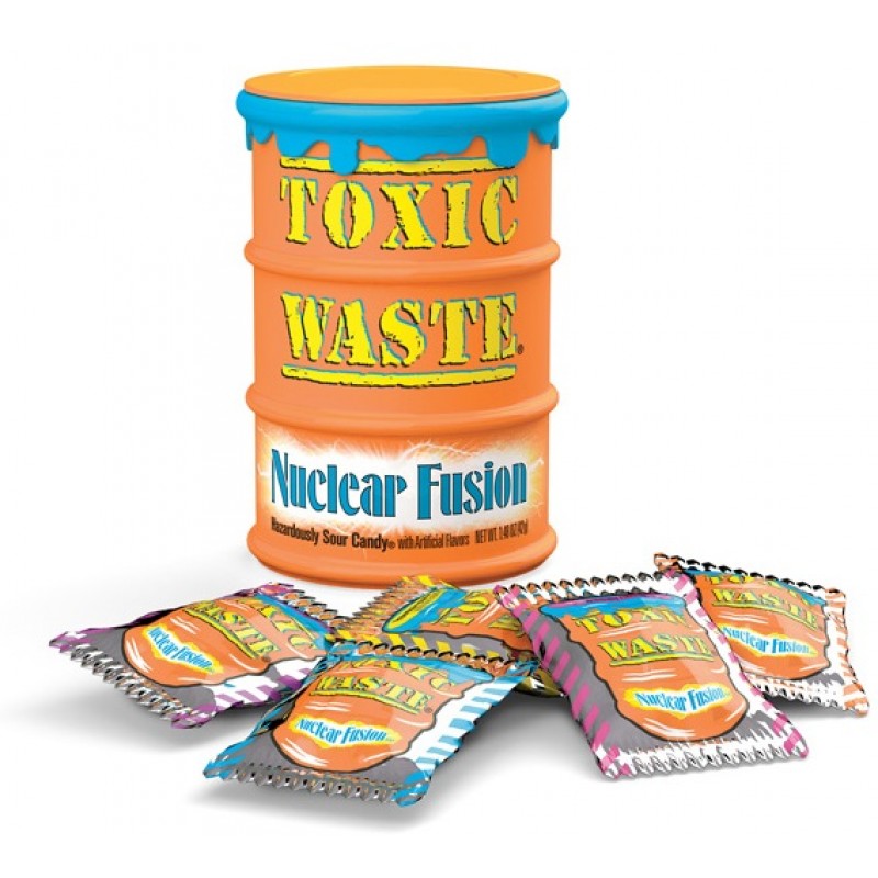 Toxic Waste Nuclear Fusion Drum Candy 42g