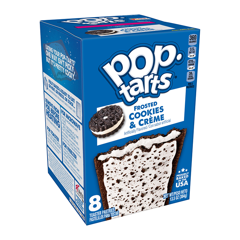 Pop Tarts - Frosted Cookies & Creme 384g