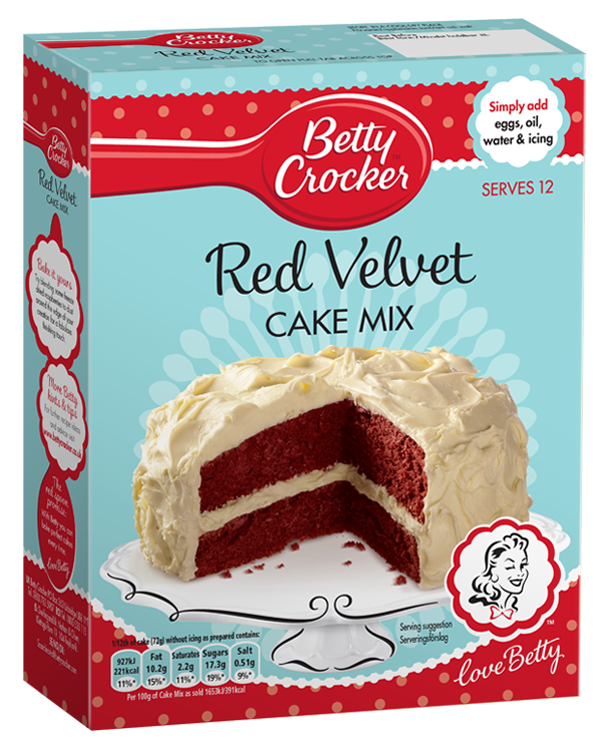 Betty Crocker Red Velvet Cake Mix 425G
