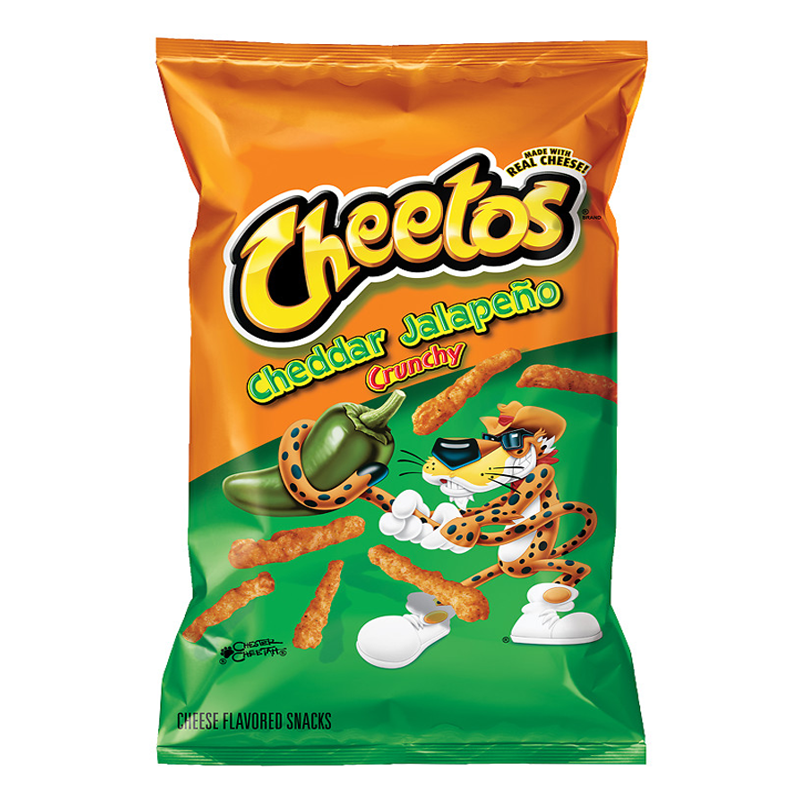 Cheetos Crunchy Cheddar Jalapeño 226g