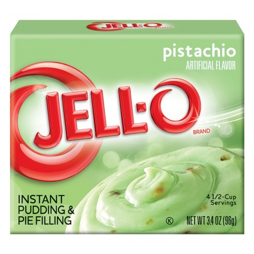 Jell-O - Pistachio Instant Pudding - 96g