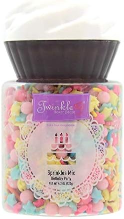 Twinkle Sprinkles Mix Birthday Party 130g