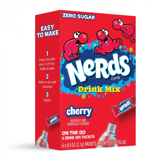 Nerds Drink Mix Cherry 6buc 16,2g