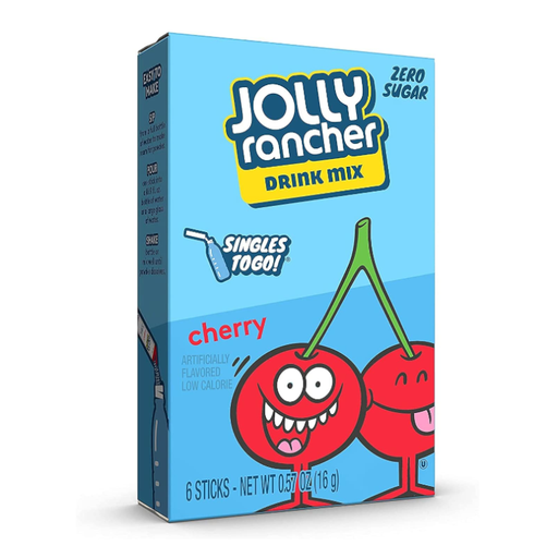 Jolly Rancher Cherry Drink Mix 6 stick 16g