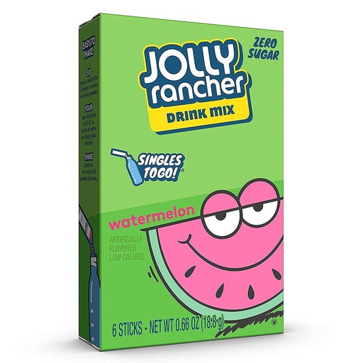 Jolly Rancher Watermalone Drink Mix 6 stick 18,8g