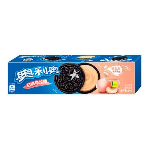 Oreo Sandwich Biscuit White Peach Oolong 97g