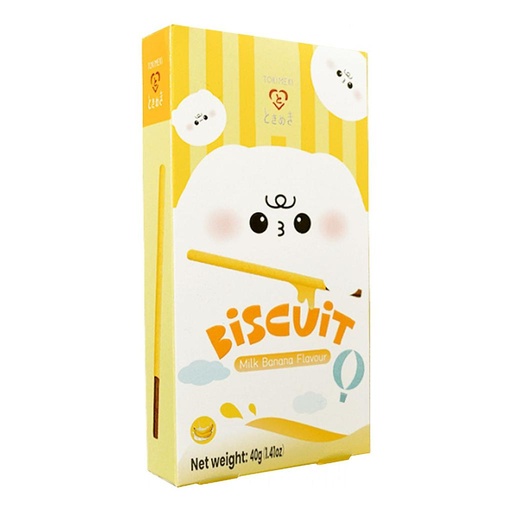 Tokimeki Biscuit Stick Milk Banana 40g