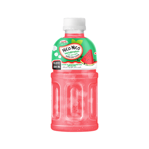 Nico Nico Nata De Coco Fruit Juice Watermelone 320ml