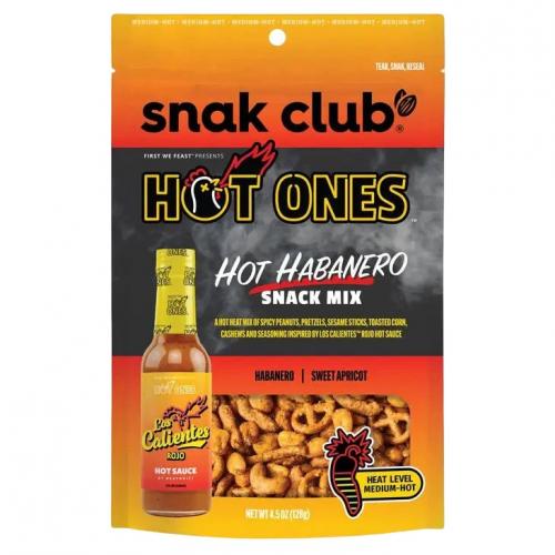Snak Club Hot Ones Habanero Pretzel Mix 57g