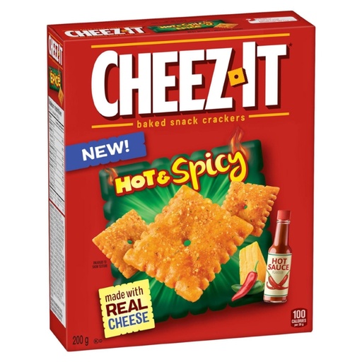 Cheez it Hot & Spicy Cracker 200g
