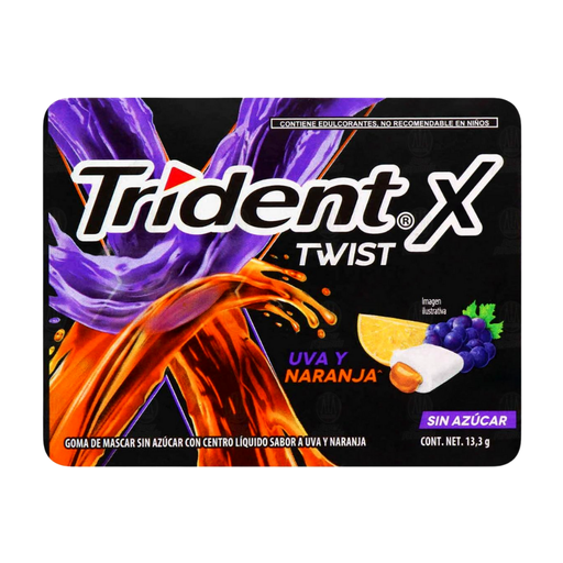 Trident Twist Grape Orange 13,3g
