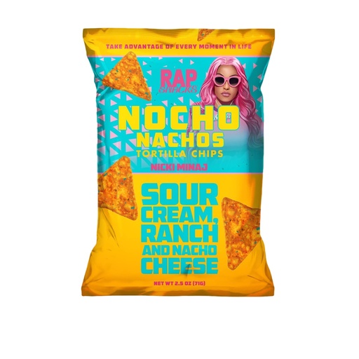 Rap Snacks Nicki Minaj Sour Cream

Ranch Nachos 71g