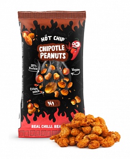 Hot Chip Peanuts Chipotle 70g