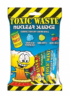 Toxic Waste Nuclear Sludge Mini Chew Bars 80g