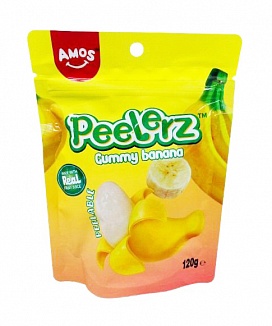 Amos Peelerz Gummy Banana 120g
