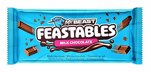 MrBeast Feastables Milk Chocolate 60g