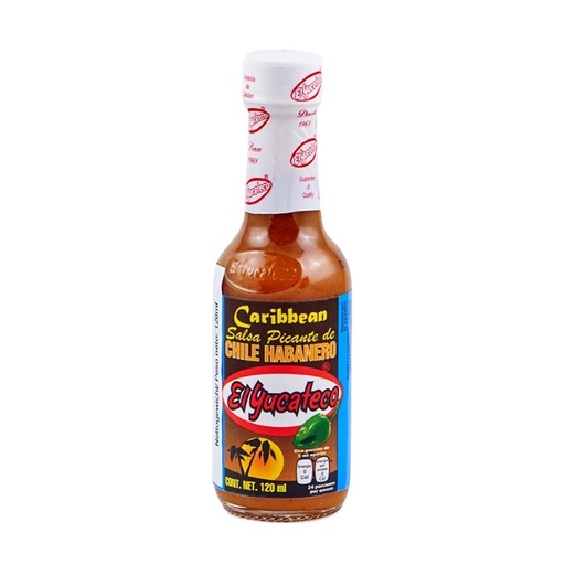 Yucateco Habanera Caribena 120ml