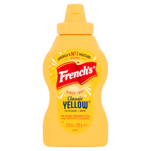 French's Yellow Mustard 226g