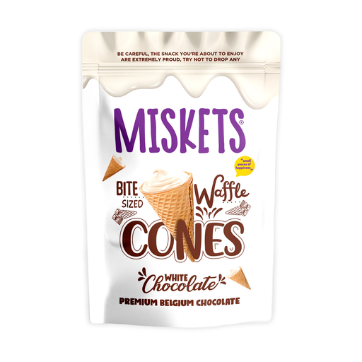 Miskets Cornet White Chocolate 70g