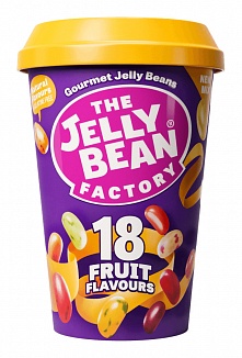 The Jelly Bean Factory 18 Fruit Flavours Cup 200g