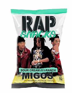 Rap Snacks Migos Sour Cream Ranch 71g