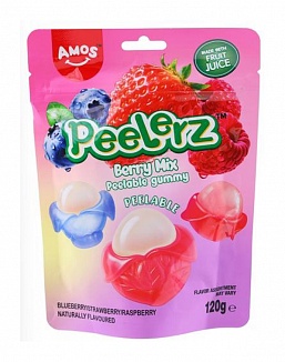 Amos Peelerz Gummy Berry Mix 120g