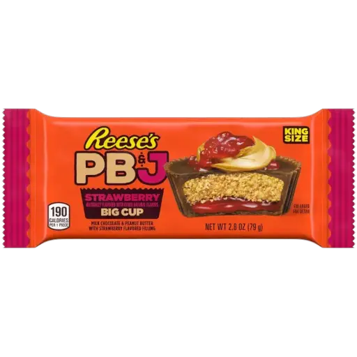 Reese's PB&J Strawberry Big Cup King Size 79g